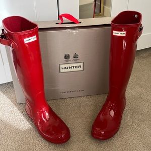 Red Hunter Boots for Sale!